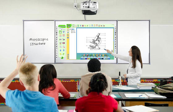 Tragbarer wechselwirkender Schirm Digital-Klassenzimmer Smartboard Whiteboards