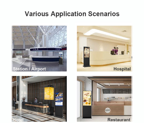 Kiosk-Touch Screen Monitor-multi Noten-Kiosk-Androids Windows HDMI System wechselwirkender