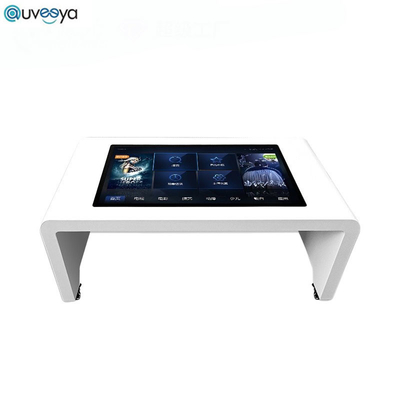 Auveeya milderte Glas-LCD-Tischplatten-Touch Screen Monitor-wechselwirkende Anzeigen-Tabelle