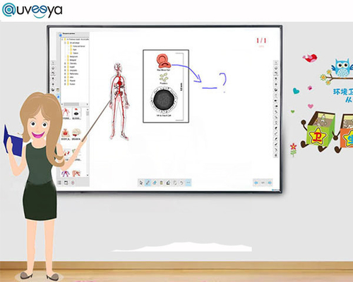 Wechselwirkender Schirm Whiteboards Soems Digital 20 Punkte Noten-