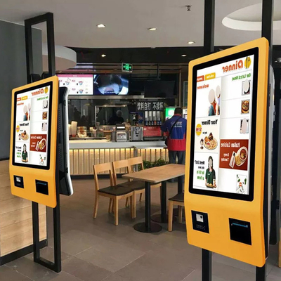 Fast Food 21,5 &quot;24&quot; 27 &quot;32&quot; 42 &quot;Zoll-Touchscreen-Selbstkassen-Maschinen-Selbstbedienungs-Zahlungs-Bestellkiosk für Restaurants