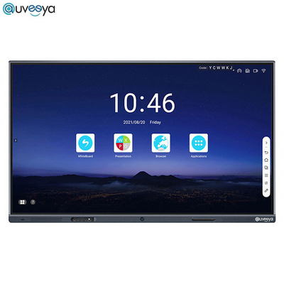 16GB multi wechselwirkende Flachbildschirmanzeige 75Inch der Noten-LED Digital für Schule