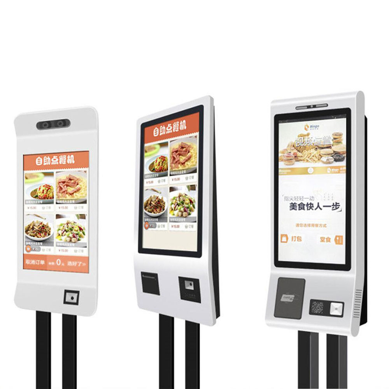 Fast Food 21,5 &quot;24&quot; 27 &quot;32&quot; 42 &quot;Zoll-Touchscreen-Selbstkassen-Maschinen-Selbstbedienungs-Zahlungs-Bestellkiosk für Restaurants